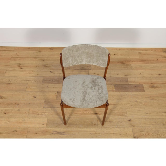 Mid-Century Model 49 Dining Chairs in Teak by Erik Buch for Odense Machine Gunning, 1960s, Set of 4 For Sale - Image 11 of 18