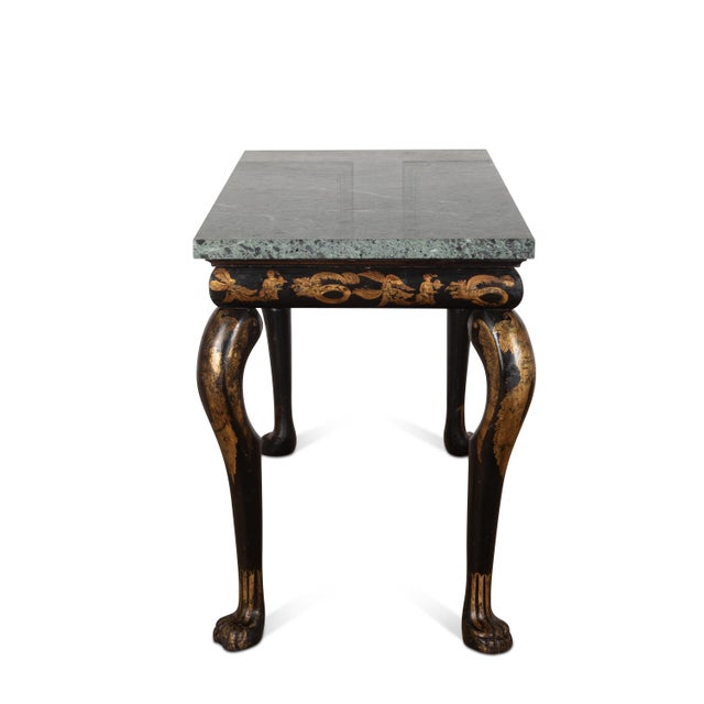 Regency Chinoiserie and Marble Console Table, 1820 For Sale - Image 13 of 17