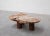 Gold Meulière Stone Coffee Table by Frédéric Saulou For Sale - Image 8 of 12