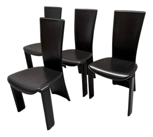 Postmodern Dining Chairs by Pietro Costantini, 1980s, Set of 4