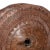 Far Pavilions Antique Wagon Wheel on Metal Stand | Farmhouse Country Log Cabin Décor | Primitive Display |Rustic Distressed Solid Wood Wheel Sculpture For Sale - Image 4 of 6