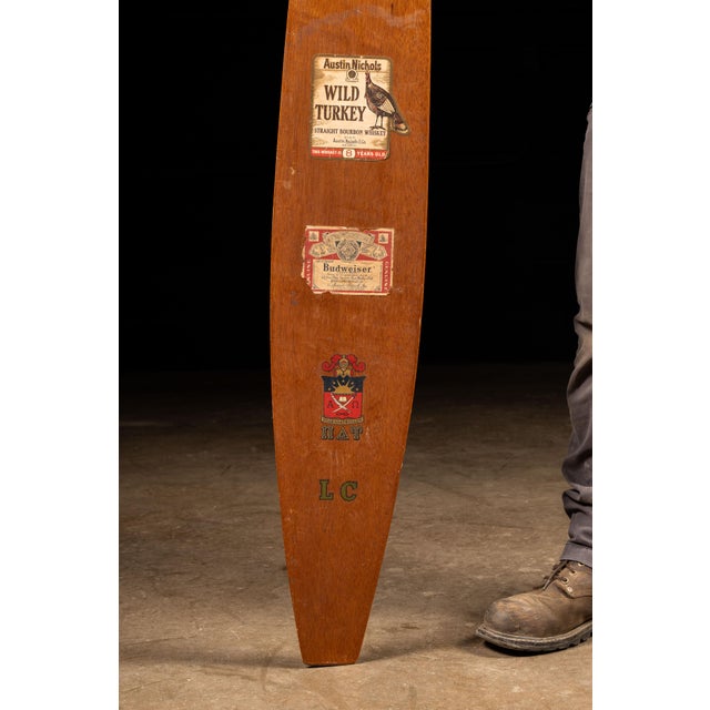 1989 Tau Kappa Epsilon Monumental Fraternity Paddle For Sale - Image 9 of 9
