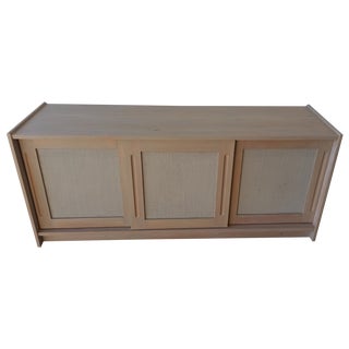 Scandinavian Woden Long Sideboard, 1980s For Sale