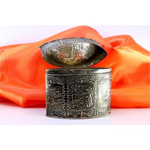 Silver Tea Box For Sale - Image 5 of 7