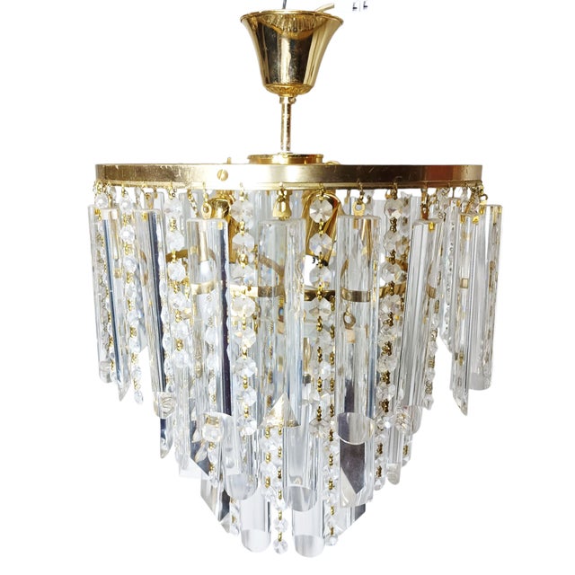 Murano Glass Chandelier, 1960s For Sale - Image 6 of 8