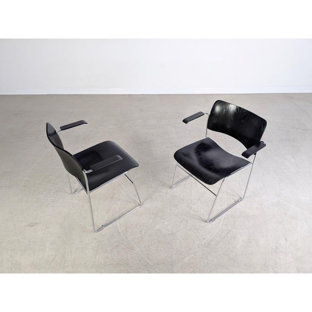 Howe 40/4 Chairs by David Rowland, Set of 4 For Sale - Image 16 of 18