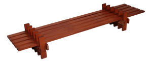 Italian Modern Teak Bench, 1960s