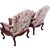 2010s Timeless Elegance: Pair of Rare Vintage Lillian August Statement Armchairs For Sale - Image 5 of 12