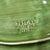 Ceramic Mid 20th Century Italian Green Leaf Oval Platter For Sale - Image 7 of 9
