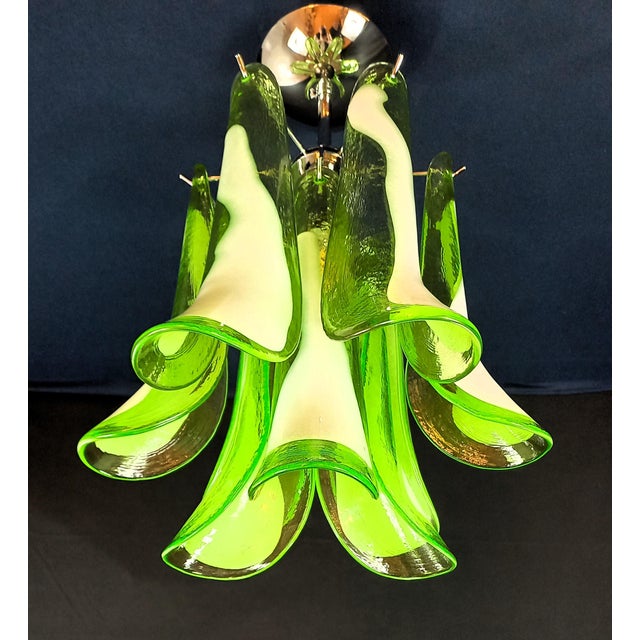 Vintage murano ceiling lamp, mazzega style, 1980s. Also suitable for small rooms, beautiful when combined with our other...