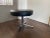 1970s Vintage Modernist Chrome and Leather Stool Ottoman, 1970s For Sale - Image 5 of 8