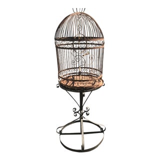 Victorian Bird Cage For Sale