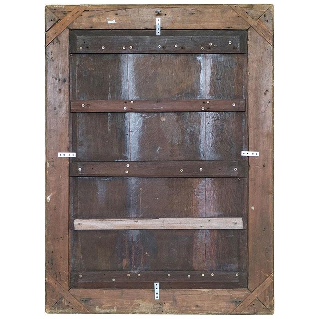 Rubensian Painter of the Genoese School, The Three Graces, 1700s, Oil on Board, Framed For Sale - Image 11 of 12