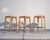 2000 - 2009 Attributed to Bernhardt Design "Vanish" Solid Maple Bar Stools, Set of 3 For Sale - Image 5 of 16