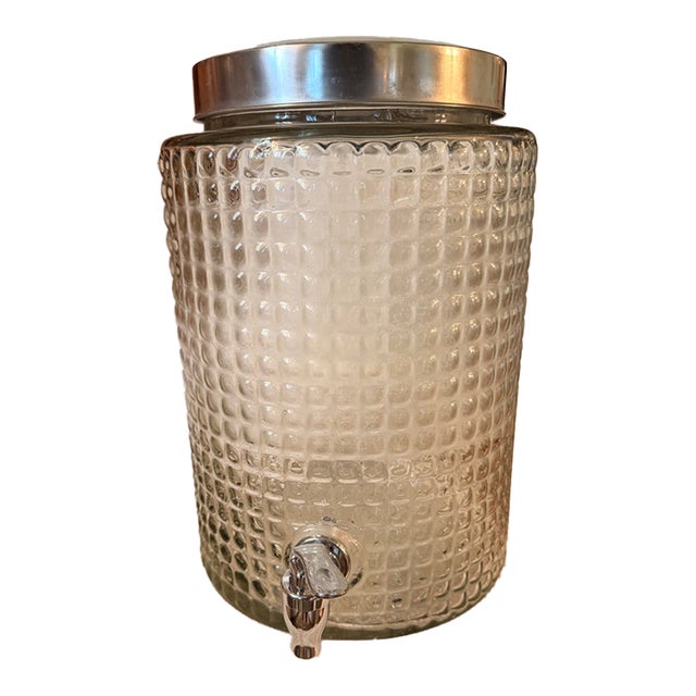 Glass Large Drink Dispenser For Sale