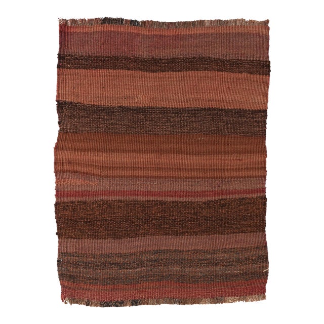 Mini Vintage Decorative Kilim Rug - 2`0″ X 2`7″ For Sale
