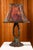 Brutalist Sculptural Table Lamp in Patinated Copper, 1980s For Sale - Image 11 of 11