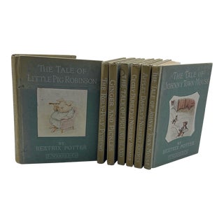 Beatrix Potter 1940’s Vintage Children’s Books- Set of 7 For Sale