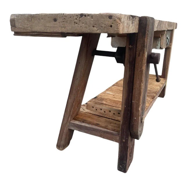 Antique Violin Maker's Workbench For Sale - Image 16 of 18