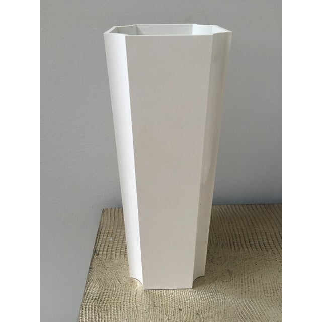 1970s 1970s Jacques Bedat Plastic Vase For Sale - Image 5 of 6