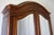 Antique French Carved Walnut Mirrored 2-Door Wardrobe For Sale - Image 5 of 18