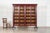 Large English Glazed Painted Pine Bookcase, 1880s For Sale - Image 3 of 12