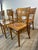 Mid-Century Modern Vintage Bistro Chairs in Wood from Thonet, 1960s, Set of 6 For Sale - Image 3 of 12