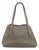 Bottega Veneta Intrecciato Nappa Leather Taupe Gold-Tone Shoulder Handbag For Sale