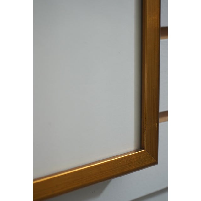 1970s Pair Parvaneh Holloway Artist Signed Framed Wall Art For Sale In Philadelphia - Image 6 of 14