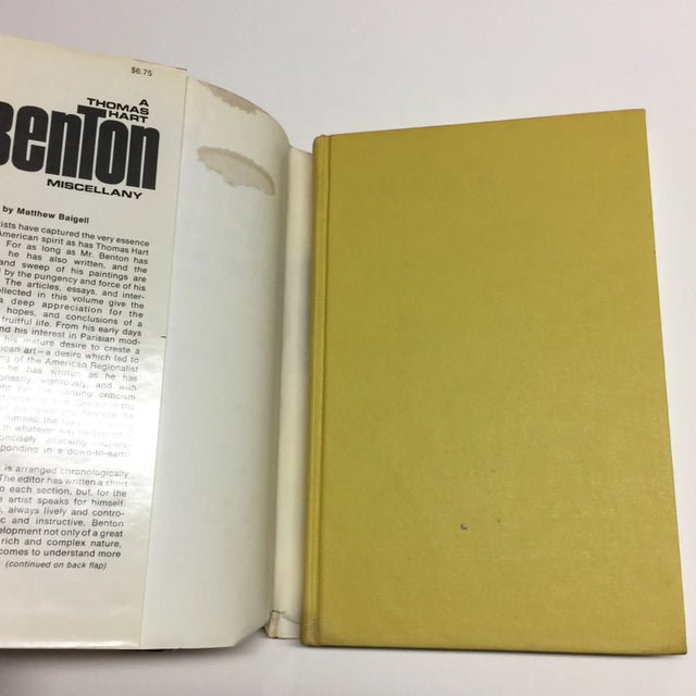 1968 and 1971 Vintage Thomas Hart Benton Books - Set of 2 For Sale - Image 9 of 13