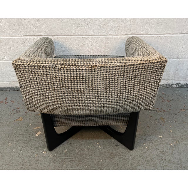 Mid 20th Century Adrian Pearsall for Craft Associates X-Base Lounge Chair, Attributed For Sale - Image 12 of 16