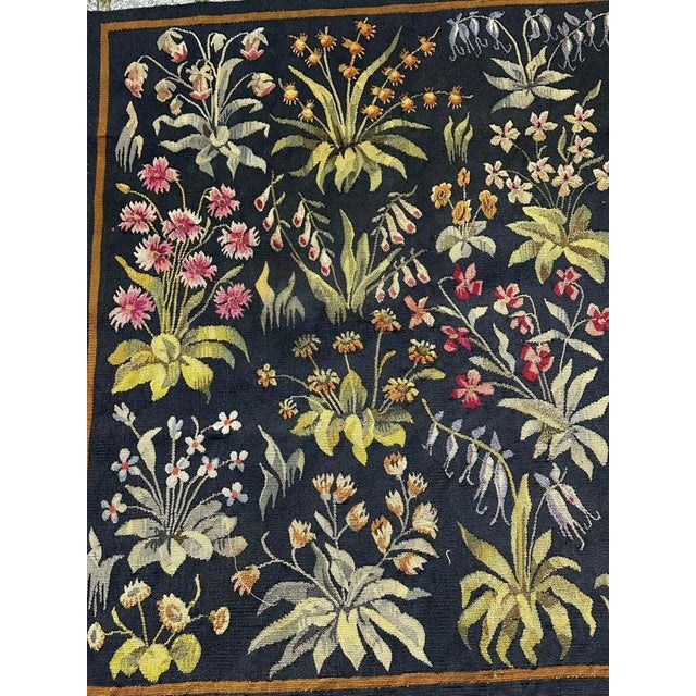 1920s Vintage French Handwoven Aubusson Tapestry, 1920s For Sale - Image 5 of 18