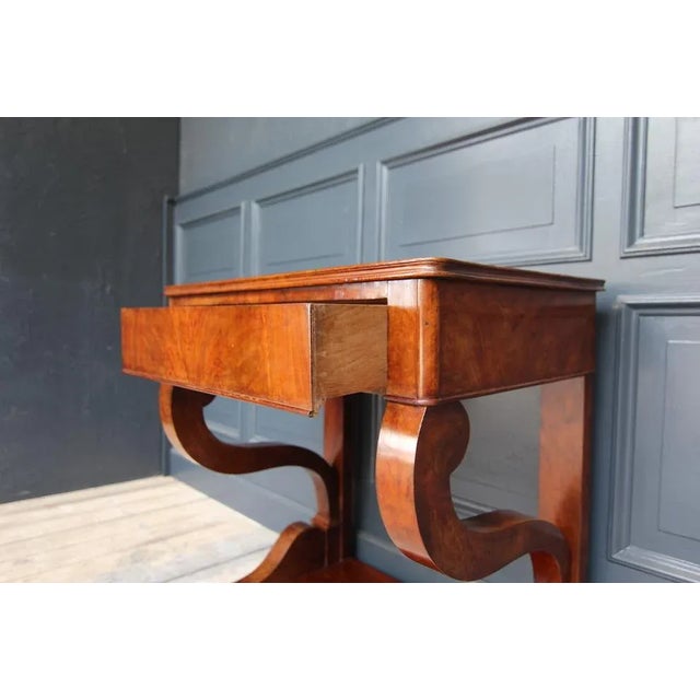 Wood Antique Mahogany Console, 1800s For Sale - Image 7 of 18