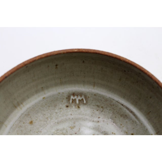 Warren MacKenzie Signed and Stamped Lidded Stoneware Box by Warren MacKenzie For Sale - Image 4 of 7