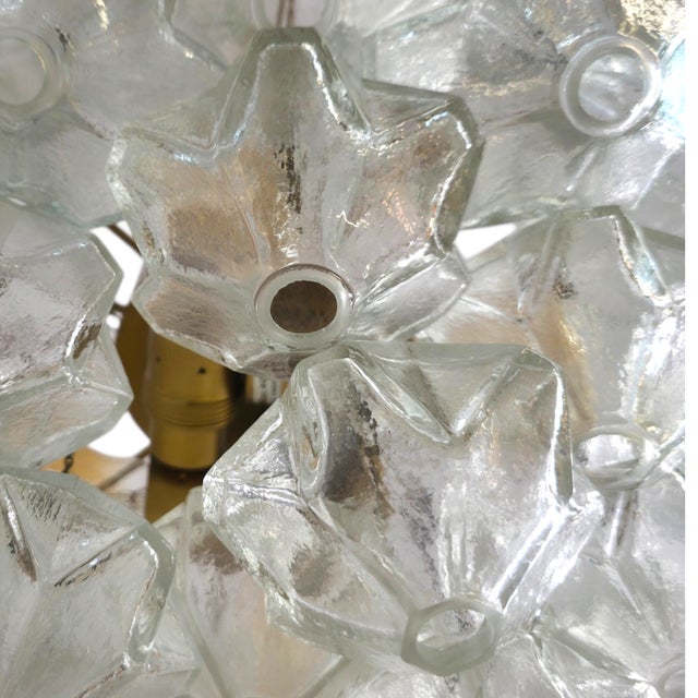 J.T. Kalmar Mid-Century Murano Glass Pagode Chandelier from J. T. Kalmar, 1960s For Sale - Image 4 of 14