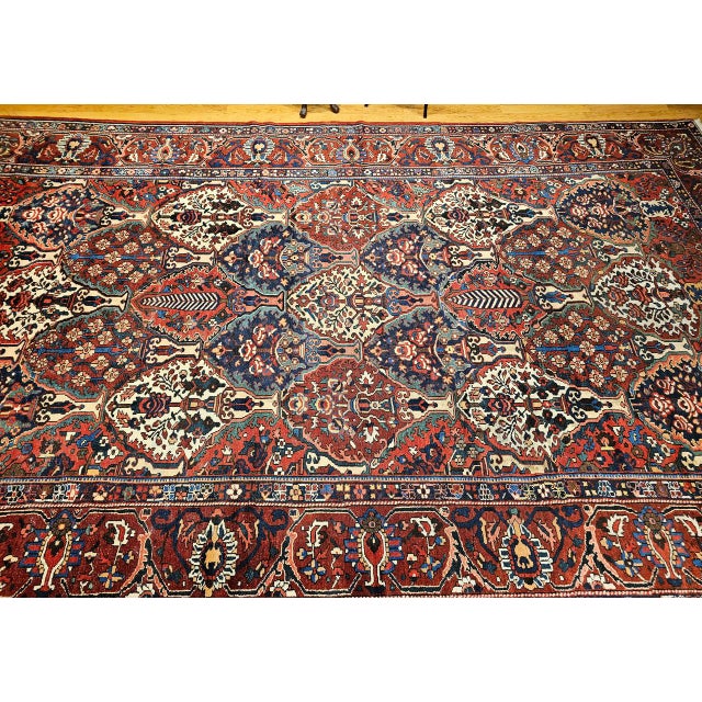 Brown Bakhtiari Panel 2199 For Sale - Image 8 of 17