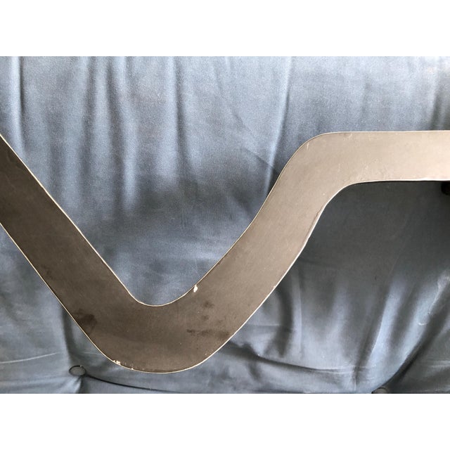 Black Francoise Schein, MIxed Media Conceptual Art Sculpture Drawing Human Rights Welded Iron, c.1990's For Sale - Image 8 of 8