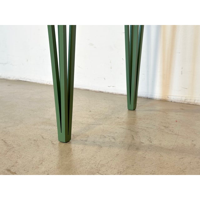 Vintage Lacquered Iron Console, 1980s For Sale - Image 10 of 13