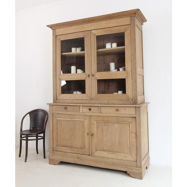 Late 19th Century Oak Buffet Cabinet For Sale - Image 4 of 18
