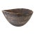 Vintage African Hausa Engraved Wooden Bowl From Niger 11.5" Diameter For Sale