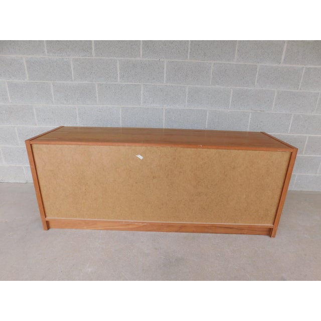 Late 20th Century Jesper Danish Modern Teak Dresser and Mirror For Sale - Image 5 of 16