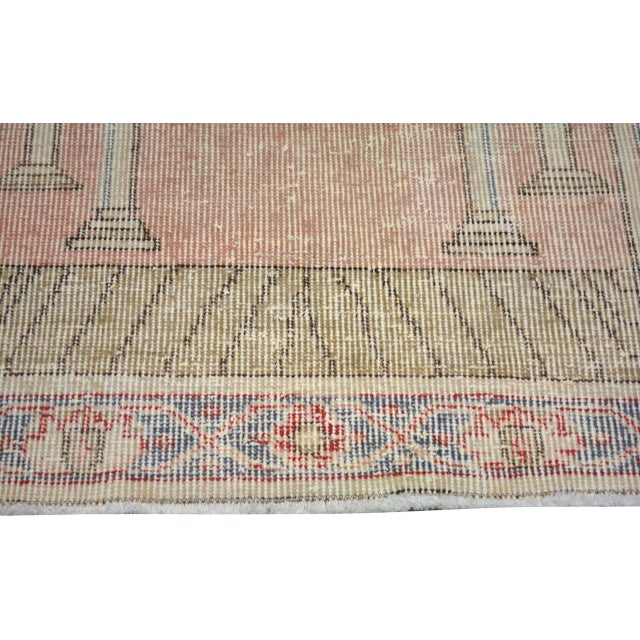 Turkish Vintage Turkish Anatolian Hand Knotted Wool Rug, 2'5''x4'4'' For Sale - Image 3 of 5