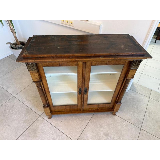 Empire Display Cabinet Top in Ash Wood, 1810 For Sale - Image 14 of 16