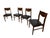 Mid-Century Modern Mid-Century Modern Walnut Dining Chairs - Set of 4 For Sale - Image 3 of 6