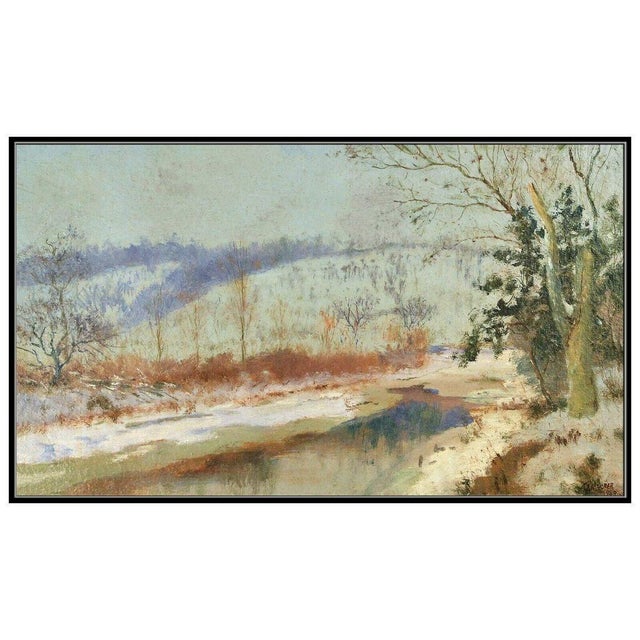 Message us to inquire about custom framing options! (Included for free with every purchase) The artwork here, "Snowy...