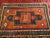 Red Antique Fachralo Kazak Prayer Rug, Handwoven Wool, Persimmon & Green, 4' X 6' For Sale - Image 8 of 8