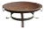 Vintage Industrial Cast Iron Fire Bowl W/Stand For Sale