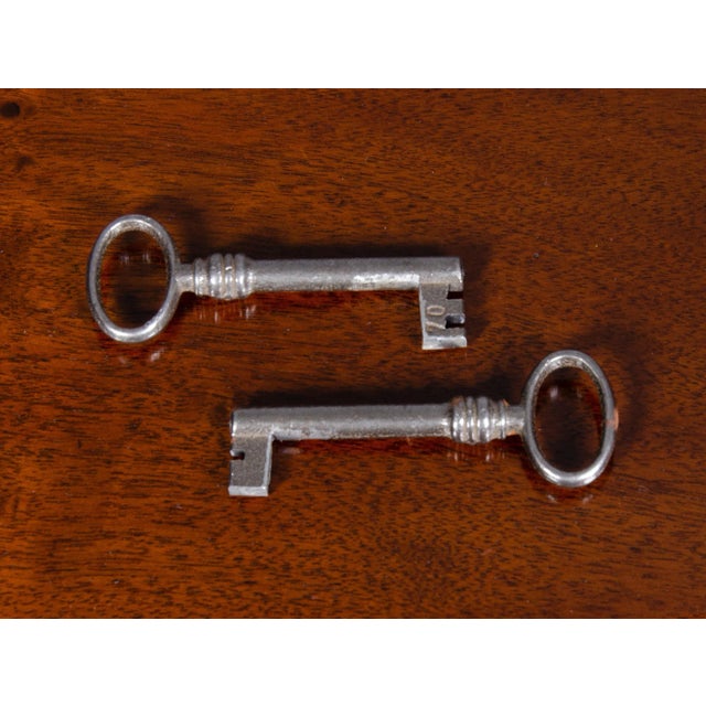 Brown George III Mahogany Chest Attributed to Wright and Elwick For Sale - Image 8 of 13