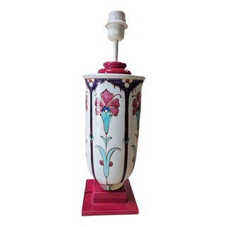 Ceramic Vase Table Lamp from Bitossi, 1980s For Sale
