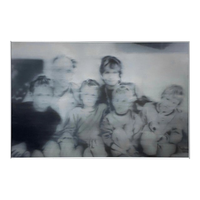 Gerhard Richter (German, b. 1932) - ‘Familie Ruhnau’ Pigment Print, Framed. Pigment print on heavy art paper. Housed under...